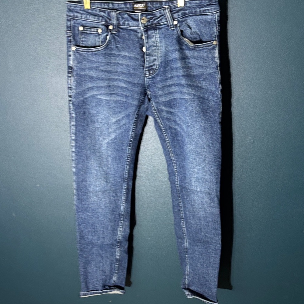 Wesc Indigo Skinny Jeans for Men